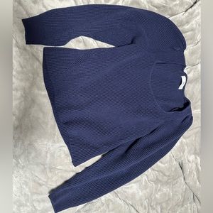 MANGO ribbed knit sweater